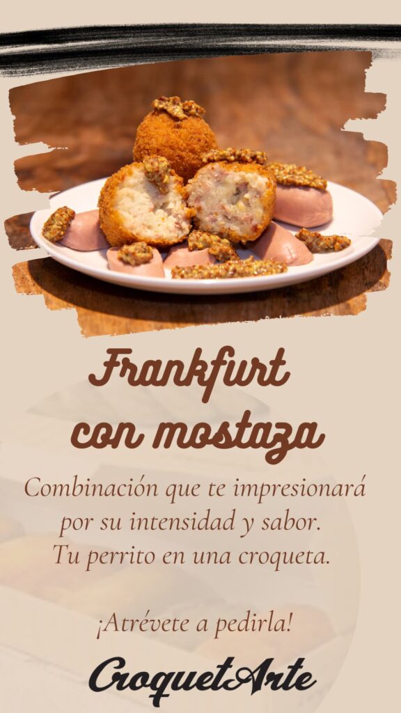 Frankfurt con mostaza - CroquetArte