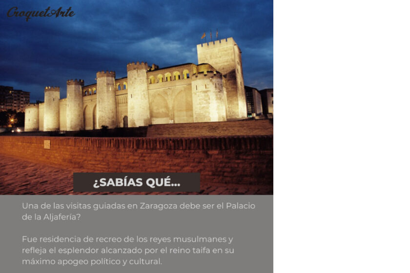 Conoce el Palacio de la Aljafería - CroquetArte