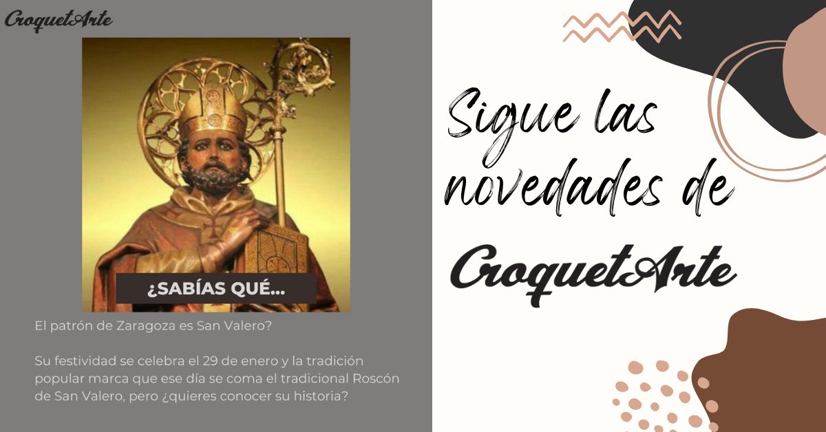 San Valero, patrón de Zaragoza CroquetArte