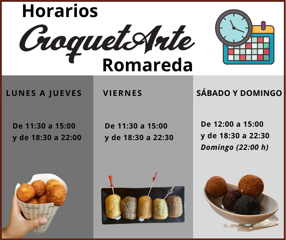 Horario CroquetArte Romareda