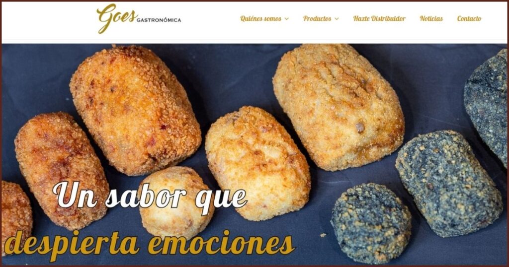 Nuestro Obrador estrena web - CroquetArte y Goes Gastronómica