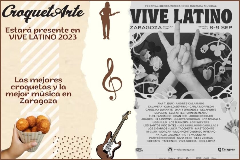 CroquetArte estará presente en Vive Latino 2023