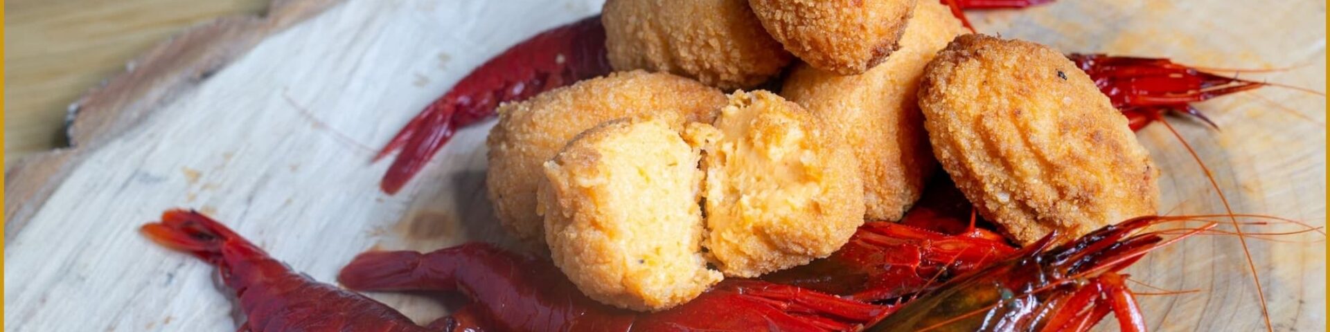 Croqueta de Gamba Roja - CroquetArte