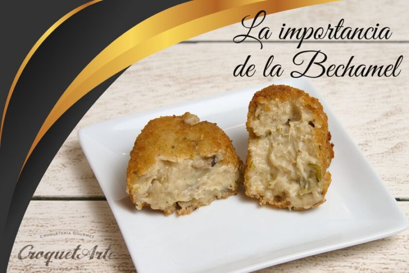 La importancia de la bechamel en las croquetas de CroquetArte