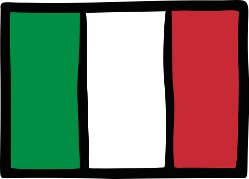 Bandera Italia