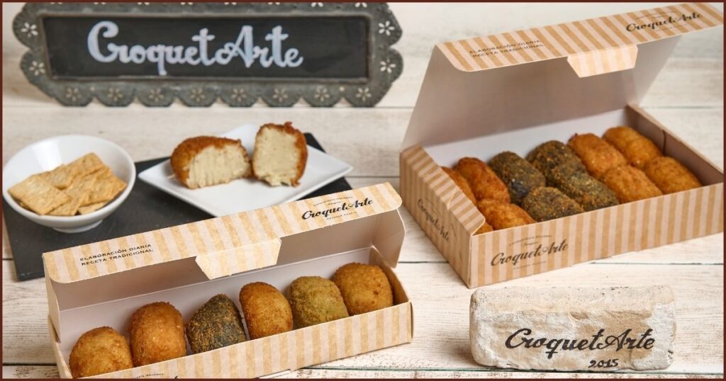 Croquetas de CroquetArte, solamente usamos productos naturales