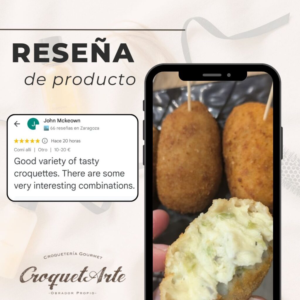 Reseñas reales de usuarios en Google Maps sobre CroquetArte