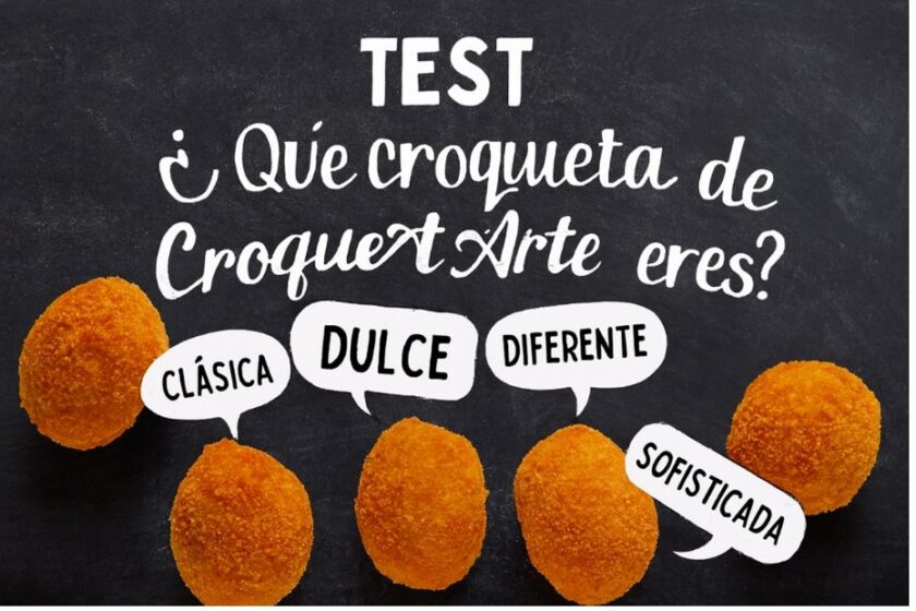 Descubre qué croqueta de CroquetArte eres con este test divertido y comparte tu sabor con el mundo. ¡Ideal para fans croqueteros!