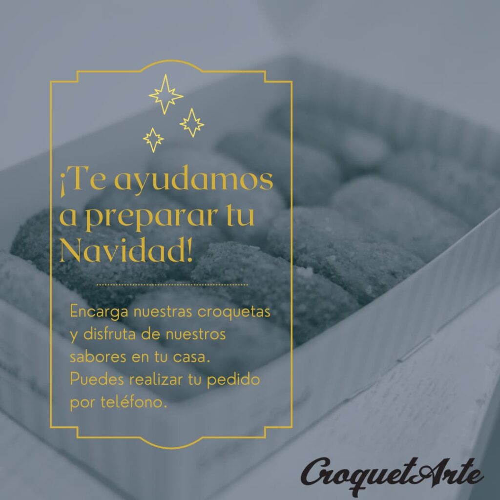 Encarga tus Croquetas para Navidad en CroquetArte